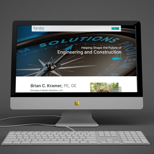Engineering design with the title 'Web Design for Principal Engineer'