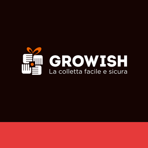 Gift logo with the title 'Simple Logo for Growish'