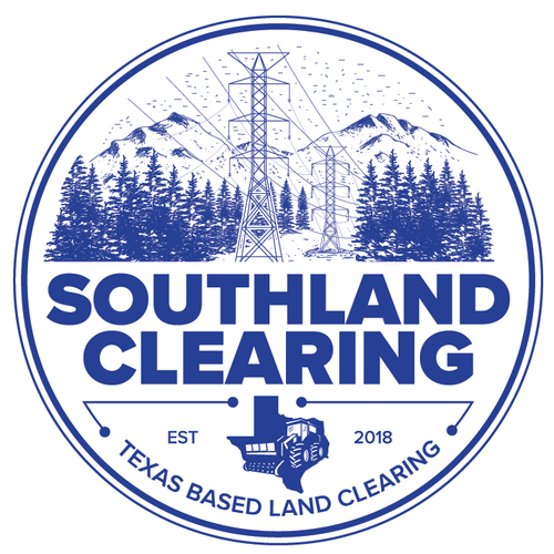 Mountain brand with the title 'SOUTHLAND CLEARING Logo Concept'