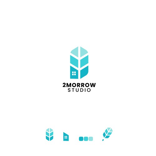 Tree house design with the title 'Logo for 2morrow studio'