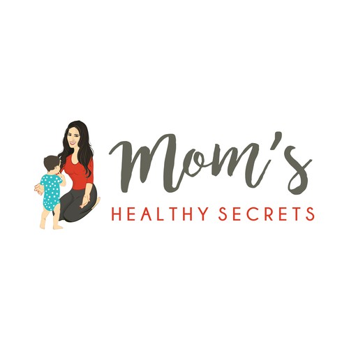 Baby brand with the title 'Mom's healthy secrets'