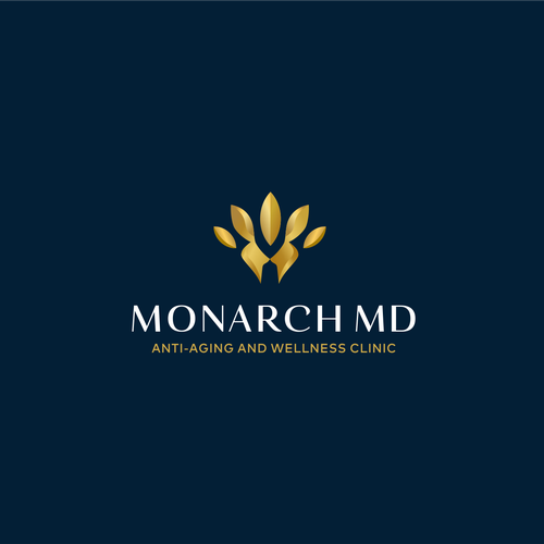 Wellness brand with the title 'Monarch MD'