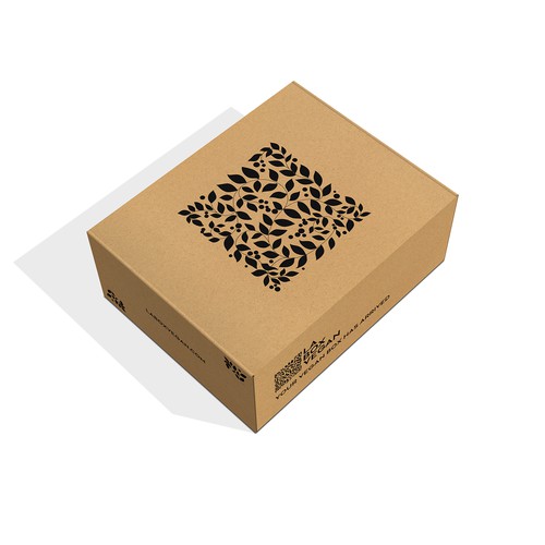 Subscription box packaging with the title 'one color subscription box'