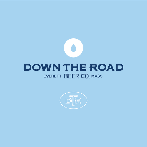 Americana logo with the title 'Down the Road Beer Co.'