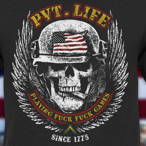 military shirt designs
