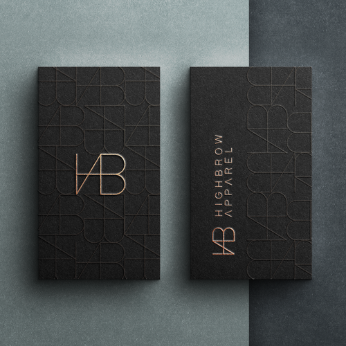 Luxurious design with the title 'Minimal logo'