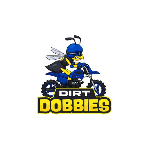 Moto design with the title 'Bee Mascot logo entry '