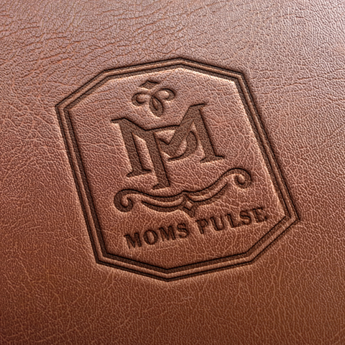 Frame design with the title 'MOMS PULSE'