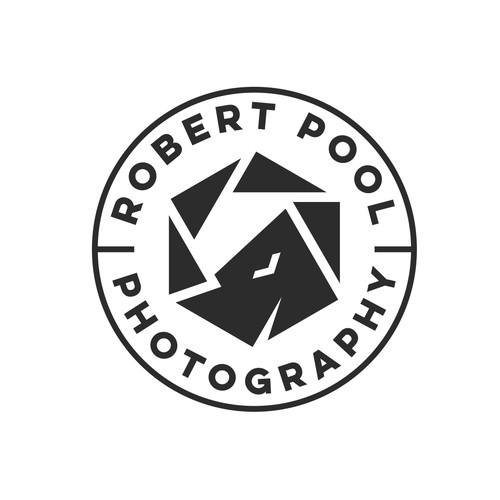 Rhino logo with the title 'Logo for wildlife photography'