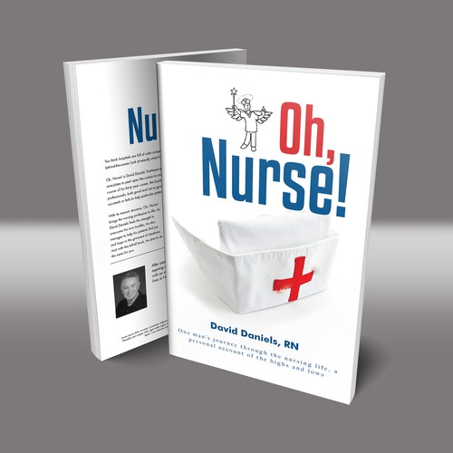 Photography book cover with the title 'Biography of Male Nurse'