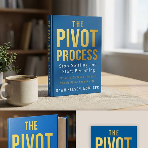 Psychology book cover with the title 'The Pivot Process book cover'