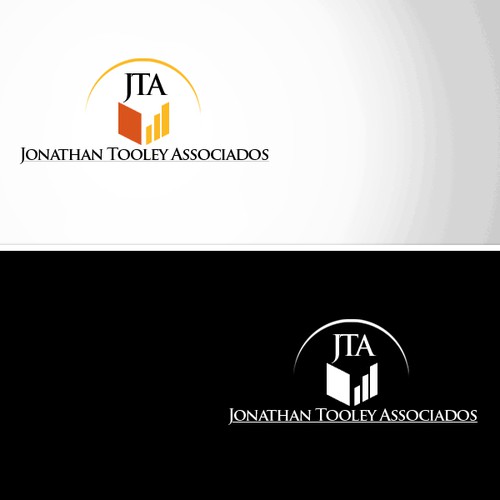 Corporate identity logo with the title 'Create the next logo for JTA or Jonathan Tooley Associados'
