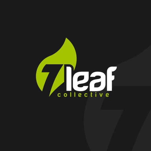 Digit logo with the title '7 Leaf Collective'