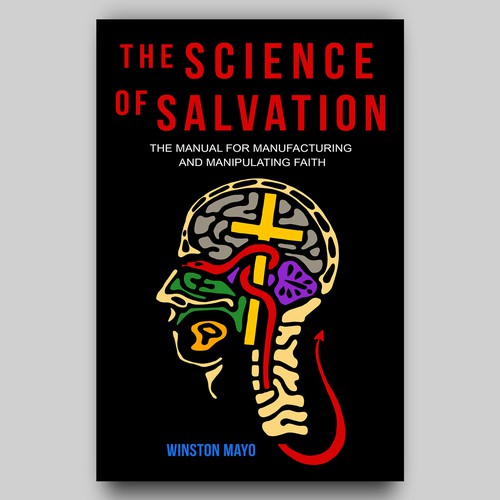 Head design with the title 'The salvation'
