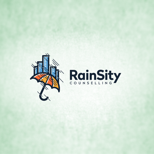 City logo with the title 'Rain Sity'