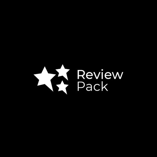 Review design with the title 'Review pack logo'