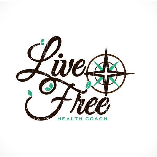 Compass logo with the title 'Pathway illustration for a Health Coach'