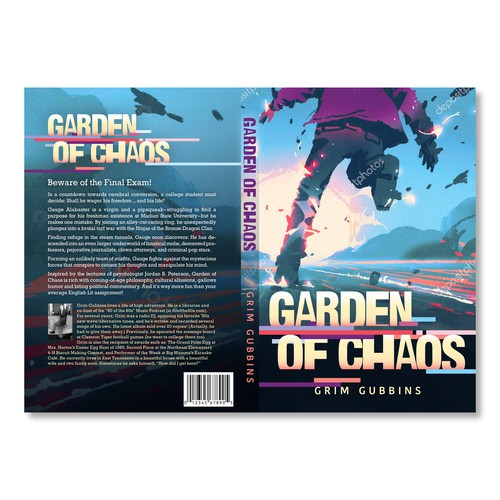 Dystopian book cover with the title 'Book Cover Contest Entry'