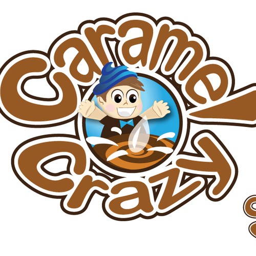 Caramel design with the title 'Caramel Crazy'