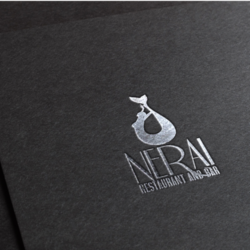 Mermaid logo with the title 'Enhance logo for restaurant Nerai '