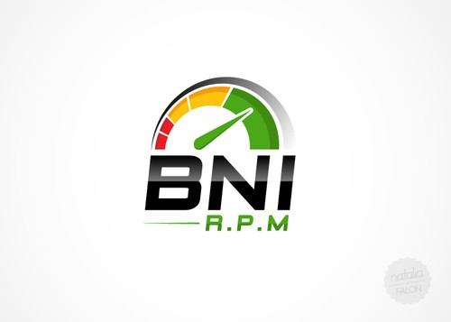 VPN logo with the title 'BNI R.P.M. - Logo Design'
