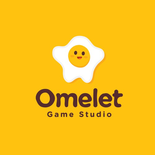 Youthful design with the title 'Omelet Game Studio'