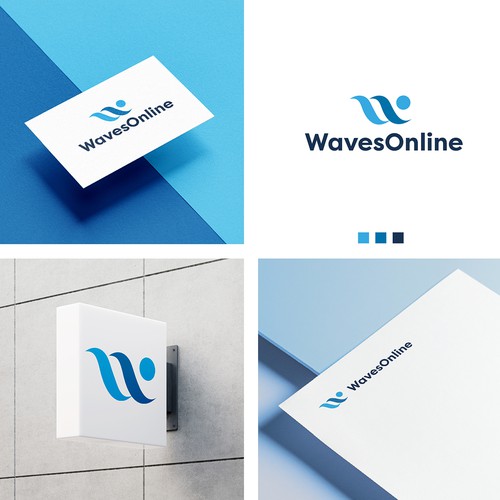 Wave logo with the title 'WavesOnline'