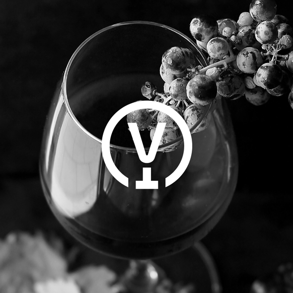 V brand with the title 'VINOTECA'