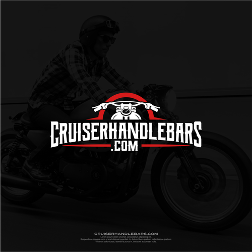 Biker logo with the title 'Biker Logo'