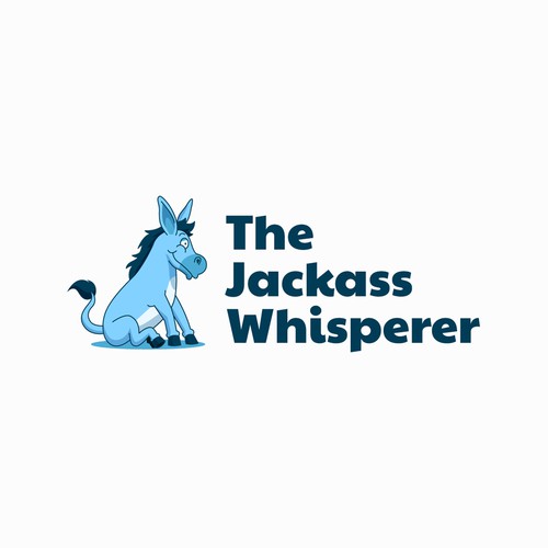 Donkey logo with the title 'The Jackass Whisperer'