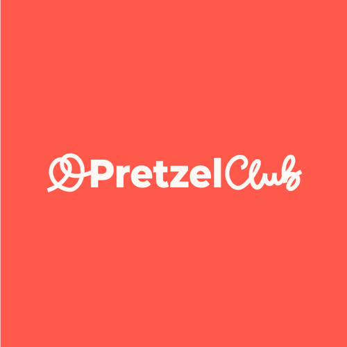 Pretzel design with the title 'Logo for pretzel subscription service'