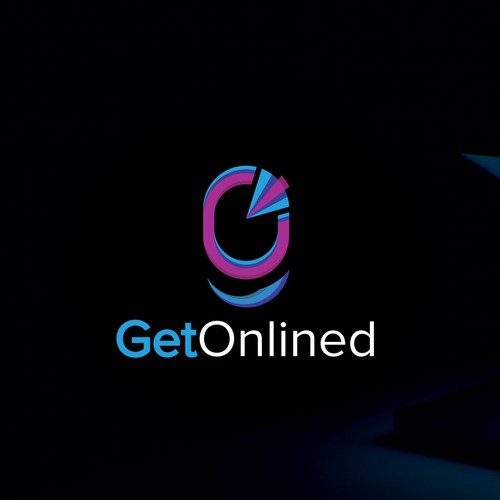 Meaningful logo with the title 'Get Onlined'