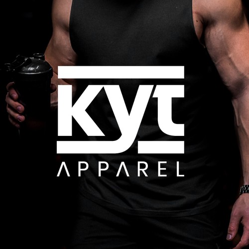 Athlete logo with the title 'KYT'