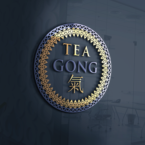 Ethnic design with the title 'Modern Ethnic Tea Logo'