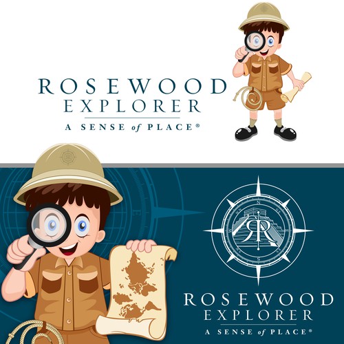 Explorer logo with the title 'Rosewood Explorer'