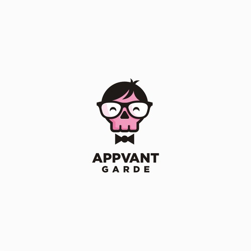 Nerd logo with the title 'Appvant Garde'