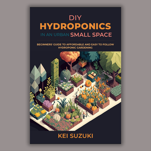 Unique book cover with the title 'Book Cover Design'