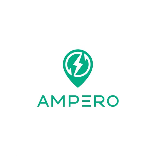 Battery design with the title 'Ampero'