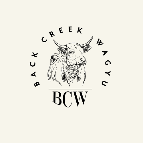 Moo logo with the title 'Back Creek Wagyu'