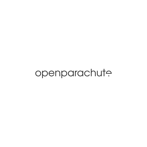 Parachute design with the title 'open parachute'