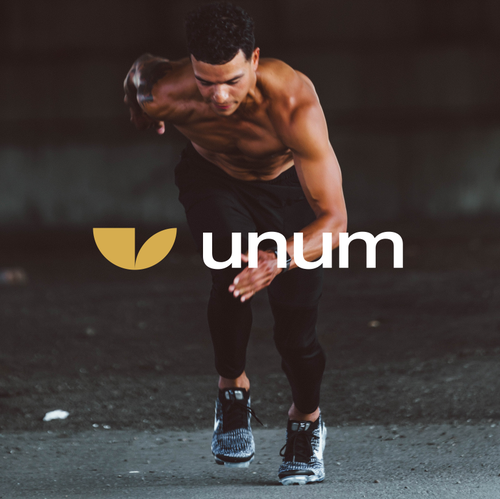 Leaf brand with the title 'unum'