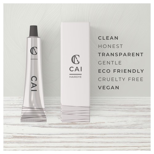 Transparent design with the title 'Logo and Social Media Pack for CAI'