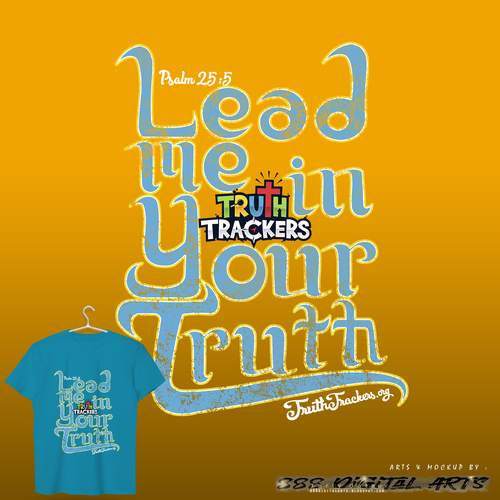 Christian t-shirt with the title 'Lead Me In Your Truth'