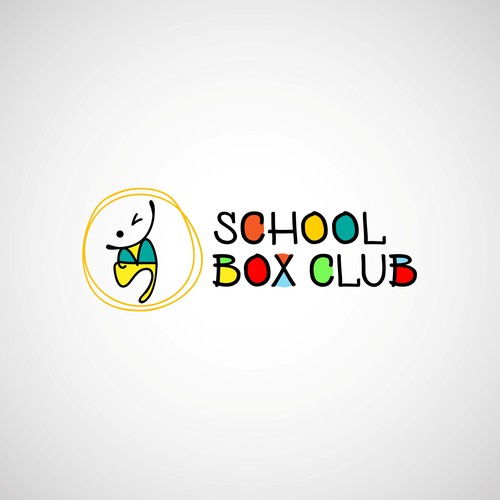 School brand with the title 'Fun design for kids school stationary '