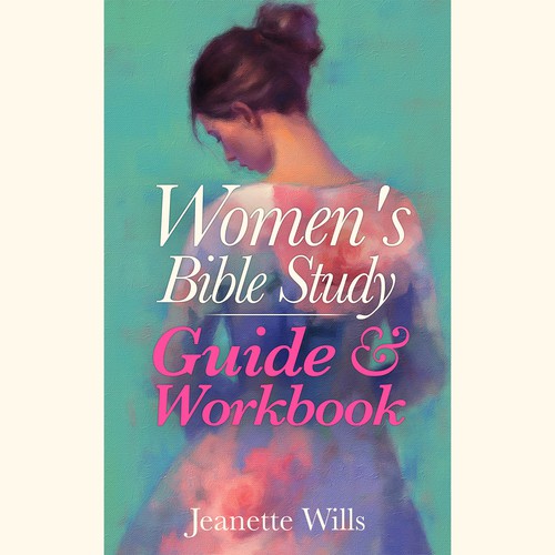 Bible book cover with the title 'Bible Study Book Cover Design'