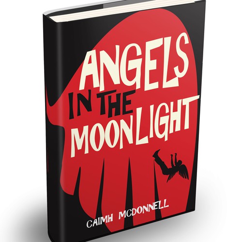 Angel book cover with the title 'Angels in the Moonlight'