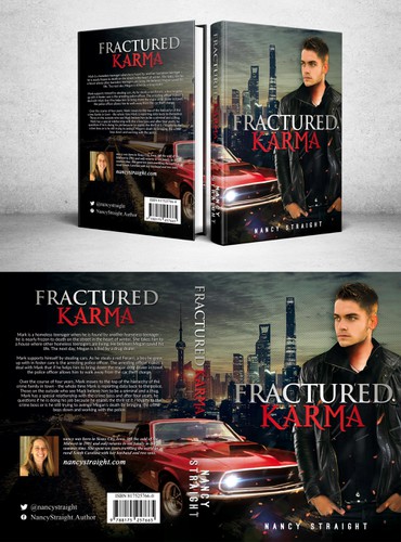 Action book cover with the title 'thriller book cover'