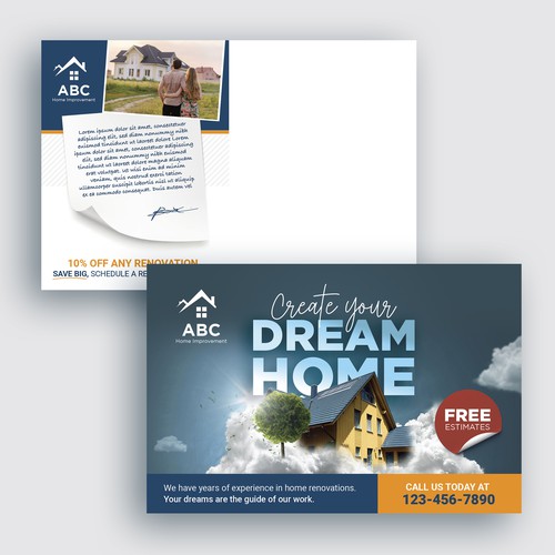 Dream design with the title 'We need a dynamic campaign design for a Home Improvement Compasny to gain sales'