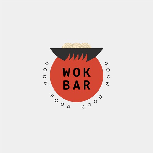Pan logo with the title 'Wok Bar'