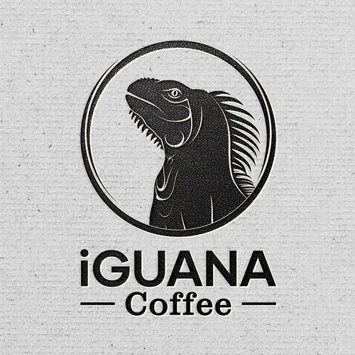 Coffee brand with the title 'iGUANA COFFEE'